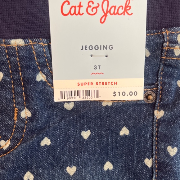 Cat & Jack 3t Toddler Jeans NWT - Picture 8 of 10
